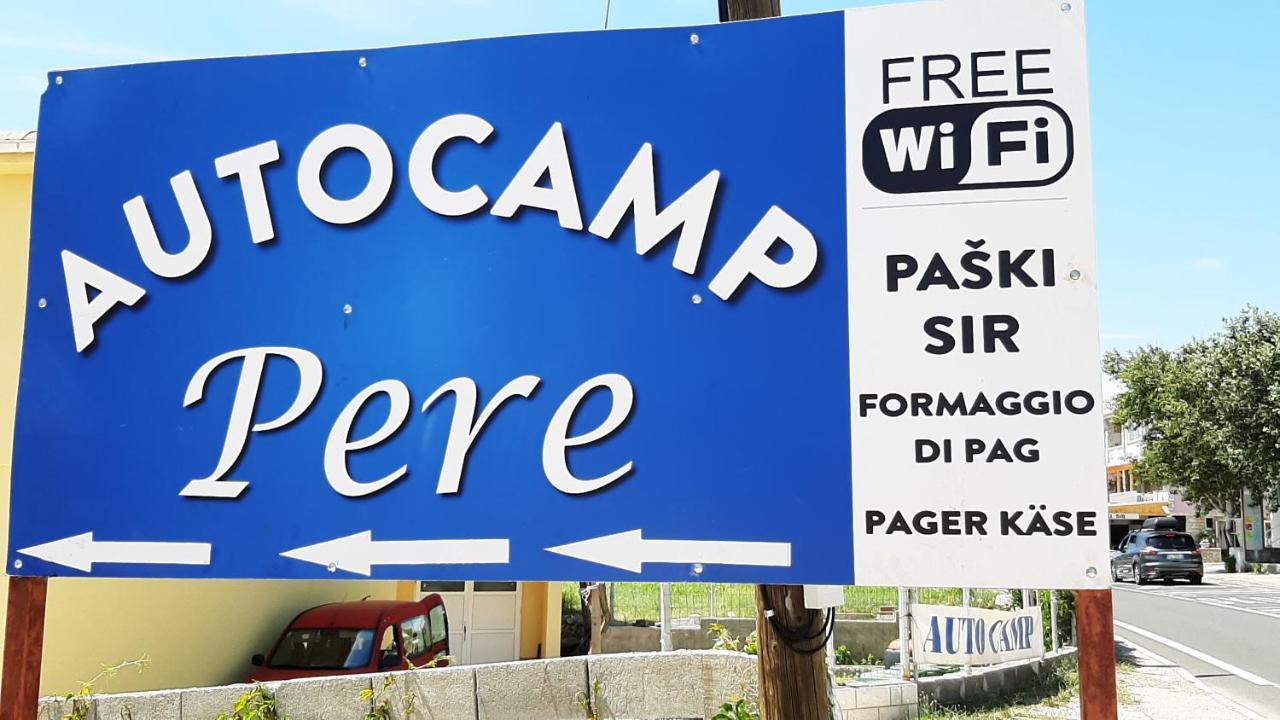 Hotel Camp Pere Pag Town Exterior foto